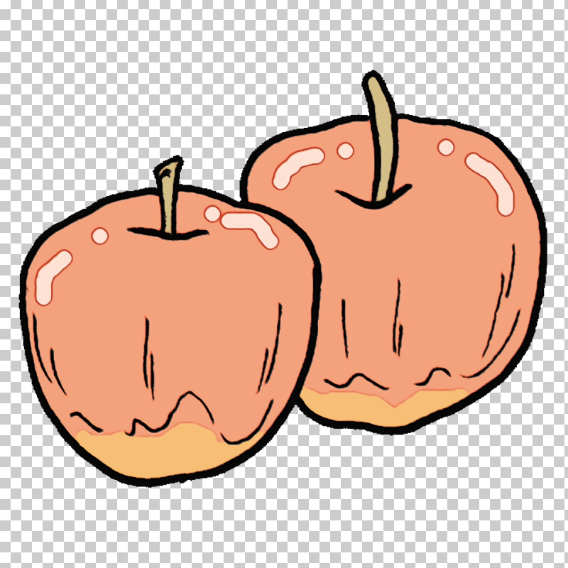 Pumpkin PNG, Clipart, Apple, Cartoon Fruit, Kawaii Fruit, Orange Sa, Paint Free PNG Download