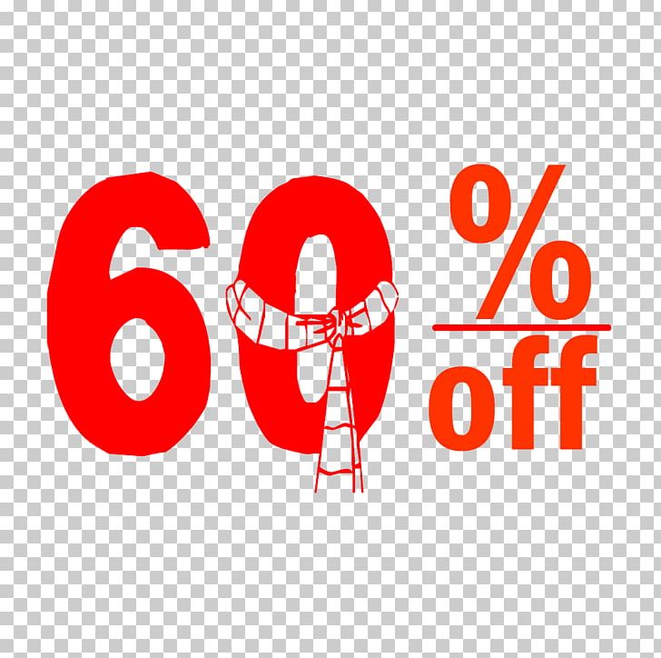 Christmas 60% Discount Tag. PNG, Clipart, Area, Brand, Discounts And Allowances, Graphic Design, Line Free PNG Download