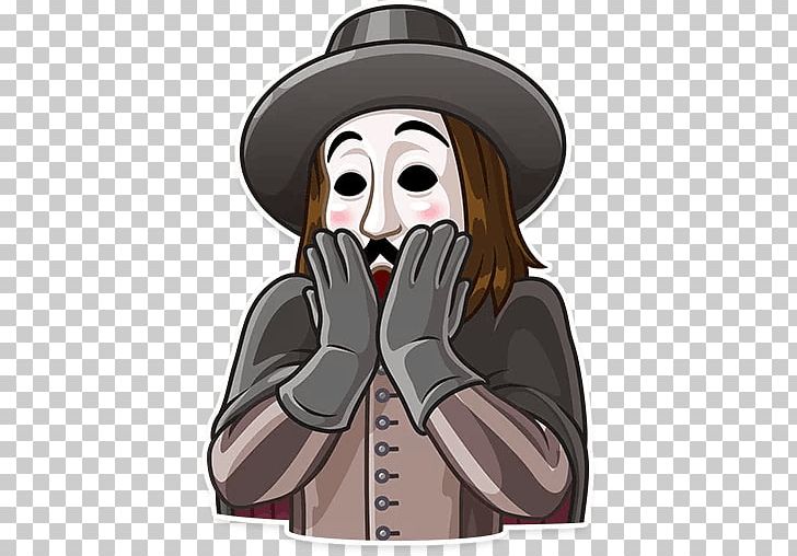 Sticker Telegram Guy Fawkes Mask Decal Adhesive PNG, Clipart, Adhesive, Anonymous, Cartoon, Character, Decal Free PNG Download