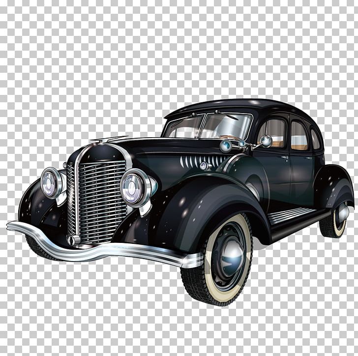 Vintage Car Classic Car Pickup Truck Antique Car PNG, Clipart, Automotive Design, Automotive Exterior, Black, Black White, Car Free PNG Download