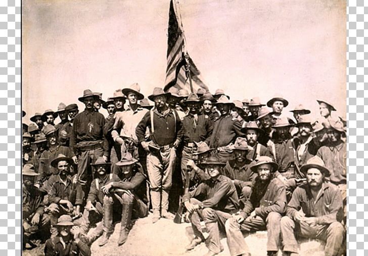 The Rough Riders Battle Of San Juan Hill Spanish–American War United States PNG, Clipart, Assistant Secretary Of The Navy, Black And White, Cavalry, Crew, History Free PNG Download