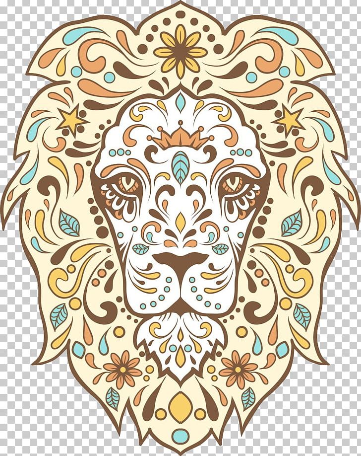 Calavera Lionhead Rabbit Day Of The Dead Skull PNG, Clipart, Abstract Lines, Animal, Animals, Area, Art Free PNG Download