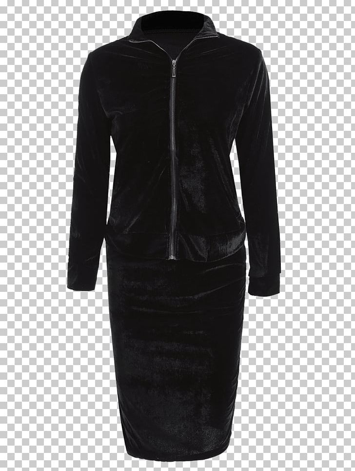 Dress Velvet Neck Black M PNG, Clipart, Black, Black M, Clothing, Coat, Dress Free PNG Download