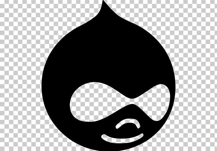 Drupal Computer Icons PNG, Clipart, Black, Black And White, Circle, Computer Icons, Content Management System Free PNG Download