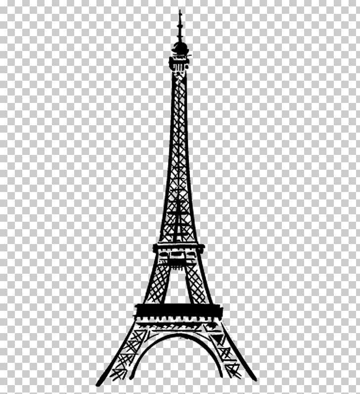 Eiffel Tower Silhouette PNG, Clipart, Black, Black And White, Drawing, Eiffel, Eiffel Tower Free PNG Download
