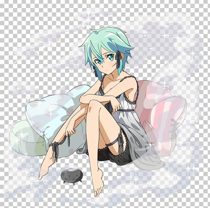 Sinon Anime Leafa Asuna Kirito PNG, Clipart, Animation, Black Hair, Brown Hair, Cartoon, Cg Artwork Free PNG Download