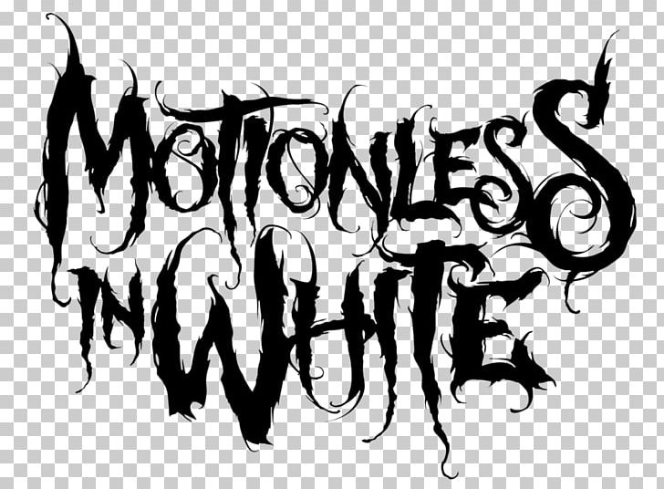 Motionless In White Logo Eternally Yours Reincarnate PNG, Clipart, Art, Artwork, Black And White, Calligraphy, Computer Wallpaper Free PNG Download