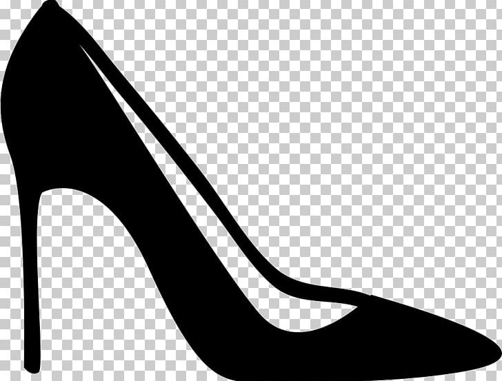 Computer Icons Stiletto Heel High-heeled Shoe PNG, Clipart, Basic Pump, Black, Black And White, Clothing, Drawing Free PNG Download