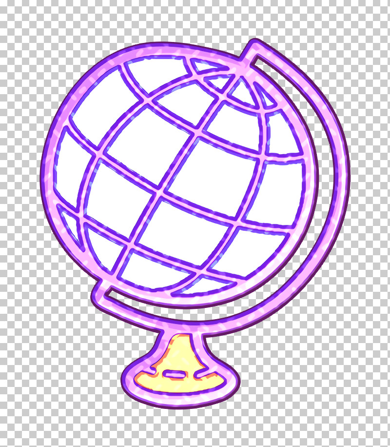 Globe Icon Object Icon School Icon PNG, Clipart, Globe Icon, Line, Line Art, Magenta, Object Icon Free PNG Download
