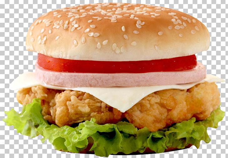 Hamburger Chicken Sandwich Cheeseburger Fast Food Junk Food PNG, Clipart, American Food, Blt, Bread, Breakfast Sandwich, Buffalo Burger Free PNG Download