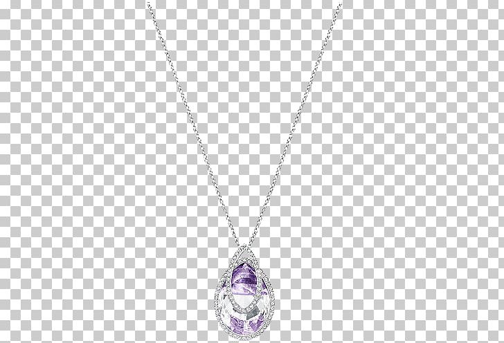 Locket Necklace Chain Purple Amethyst PNG, Clipart, Body Jewelry, Body Piercing Jewellery, Chain, Circle, Diamond Free PNG Download