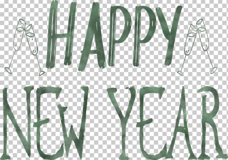 Happy New Year 2021 2021 New Year PNG, Clipart, 2021 New Year, Calligraphy, Geometry, Green, Happy New Year 2021 Free PNG Download