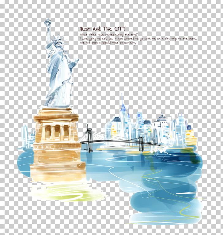 Statue Of Liberty Illustration PNG, Clipart, Blue, Colour, Computer Wallpaper, Drawing, Encapsulated Postscript Free PNG Download