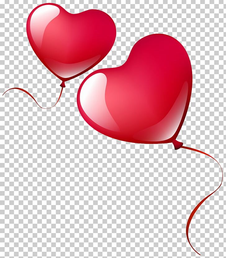 clipart of hearts and balloons