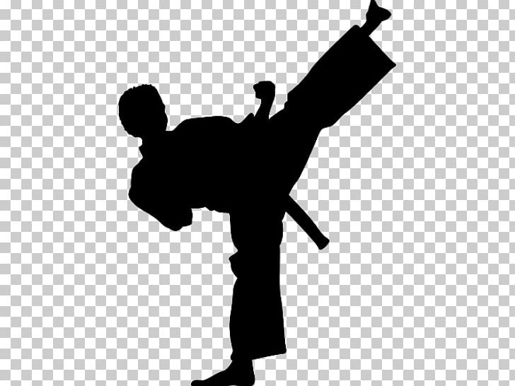 Wall Decal Kick Martial Arts Karate Taekwondo PNG, Clipart, Angle, Arm, Black, Black And White, Combat Free PNG Download