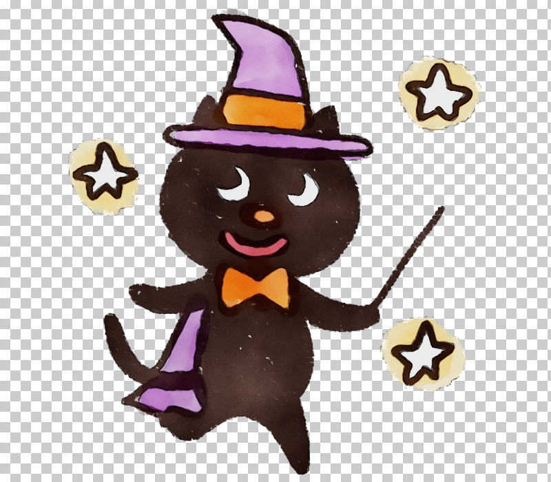 Cartoon Witch Hat Hat Broom PNG, Clipart, Broom, Cartoon, Hat, Paint, Watercolor Free PNG Download