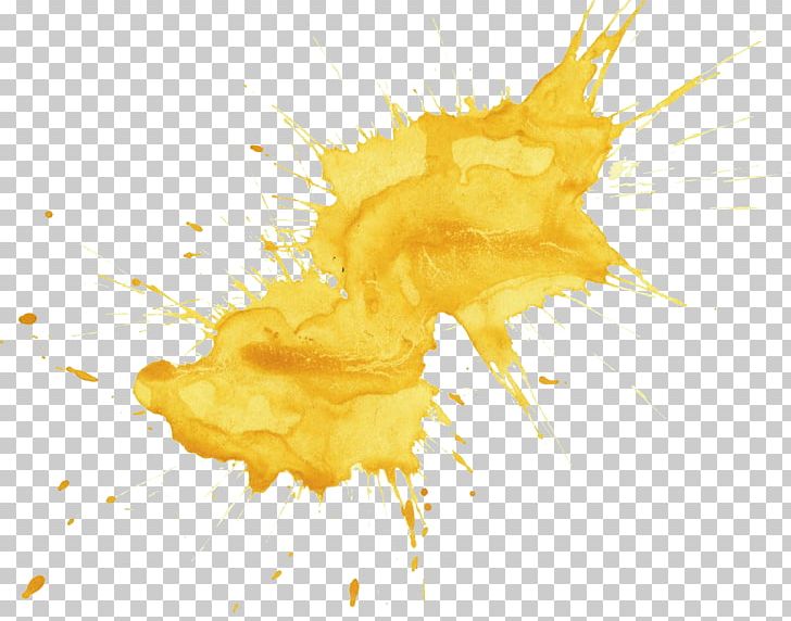 Yellow Watercolor Painting Desktop PNG, Clipart, Art, Closeup, Color, Computer Icons, Computer Wallpaper Free PNG Download