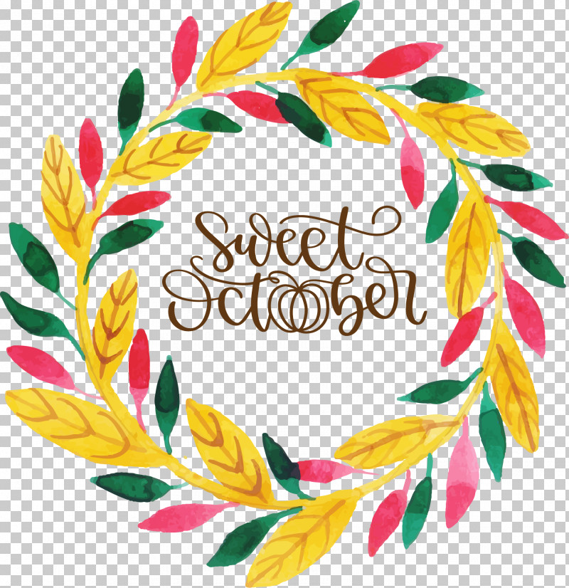 Sweet October October Autumn PNG, Clipart, Autumn, Doodle, Drawing, Fall, October Free PNG Download