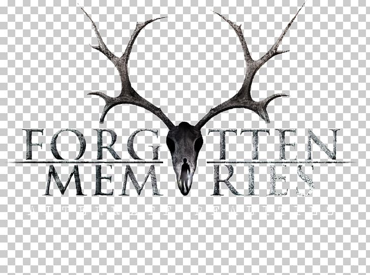 Reindeer Antler Forgotten Memories: Alternate Realities Logo Font PNG, Clipart, Antler, Black And White, Brand, Cartoon, Deer Free PNG Download