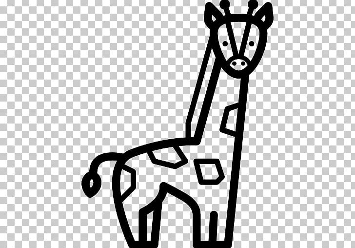 Giraffe Computer Icons Mammal PNG, Clipart, Animal, Animals, Area, Black, Black And White Free PNG Download
