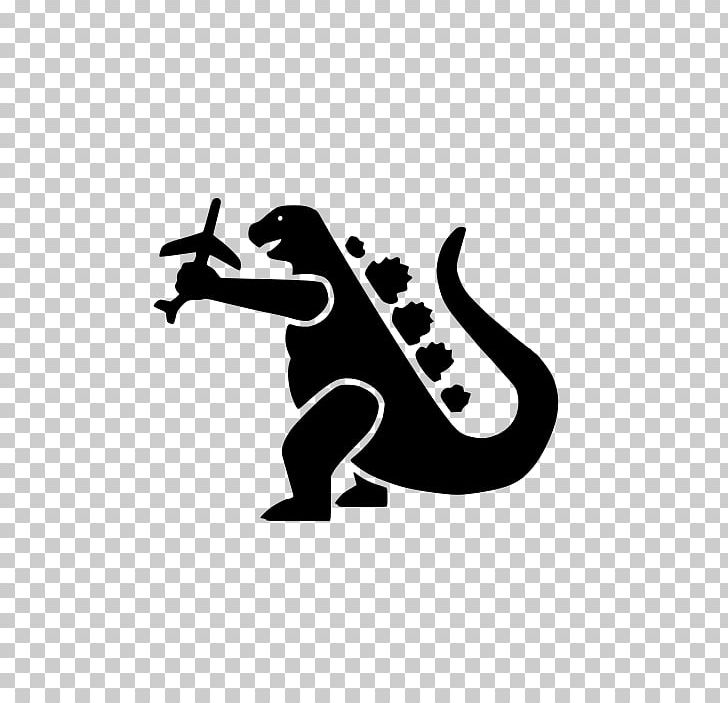 Godzilla Stencil Monster Movie Art PNG, Clipart, Art, Black And White, Commercial Opensource Applications, Drawing, Film Free PNG Download