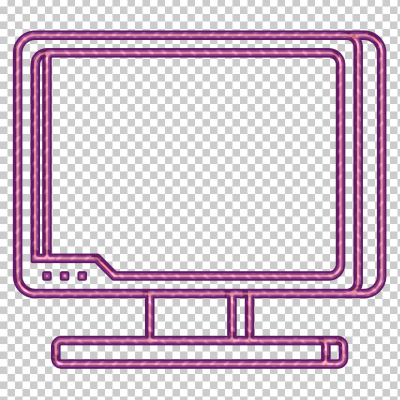 Computer Icon Monitor Icon Screen Icon PNG, Clipart, Computer Icon, Computer Monitor Accessory, Line, Monitor Icon, Rectangle Free PNG Download