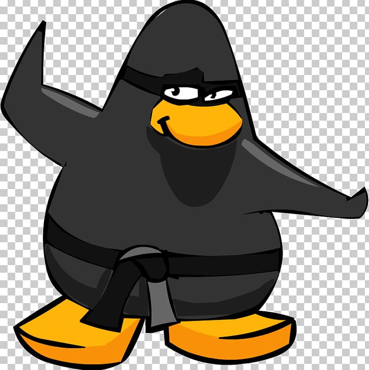 Club Penguin Ninja Desktop PNG, Clipart, Artwork, Beak, Bird, Cartoon, Clickbait Free PNG Download