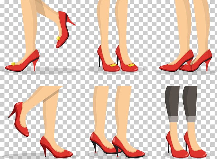 High-heeled Footwear Red Shoe PNG, Clipart, Ankle, Arm, Encapsulated Postscript, Fashion, Foot Free PNG Download