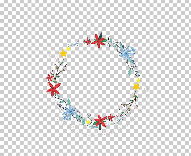 Wreath Garland Flower PNG, Clipart, Art, Beautiful, Circle, Code, Color Free PNG Download