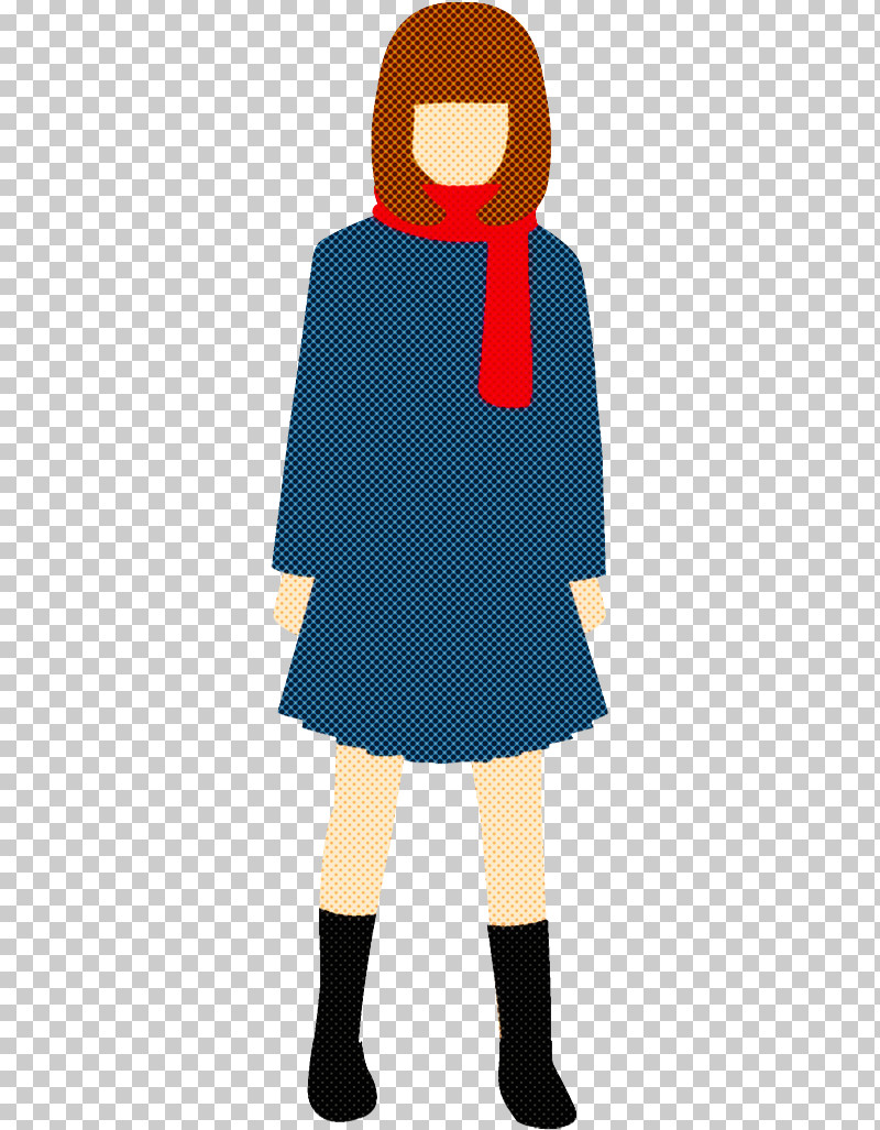 Winter Girl High School Girl Girl PNG, Clipart, Blue, Clothing, Electric Blue, Girl, High School Girl Free PNG Download