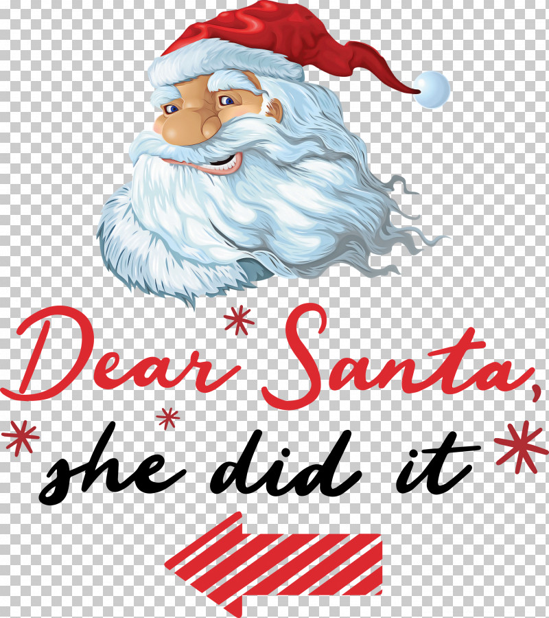 Dear Santa Santa Claus Christmas PNG, Clipart, Christmas, Christmas Day, Dear Santa, Holiday, Logo Free PNG Download