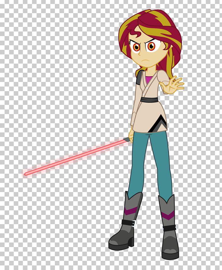 Sunset Shimmer Twilight Sparkle Lightsaber My Little Pony: Equestria Girls Star Wars PNG, Clipart, Cartoon, Clothing, Droid, Fictional Character, Figurine Free PNG Download