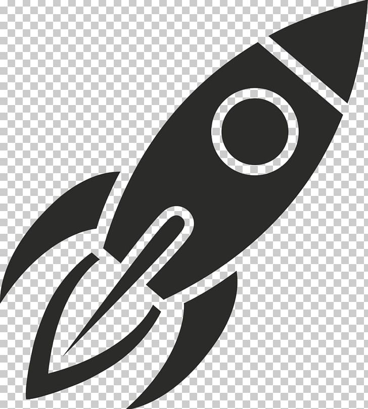 Rocket Launch Spacecraft Logo PNG, Clipart, Black And White, Clip Art, Fotolia, Line, Logo Free PNG Download