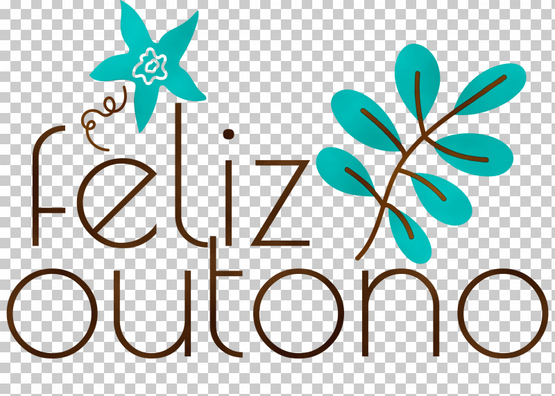 Plant Stem Flower Leaf Logo Teal PNG, Clipart, Area, Feliz Outono, Flower, Happy Autumn, Happy Fall Free PNG Download