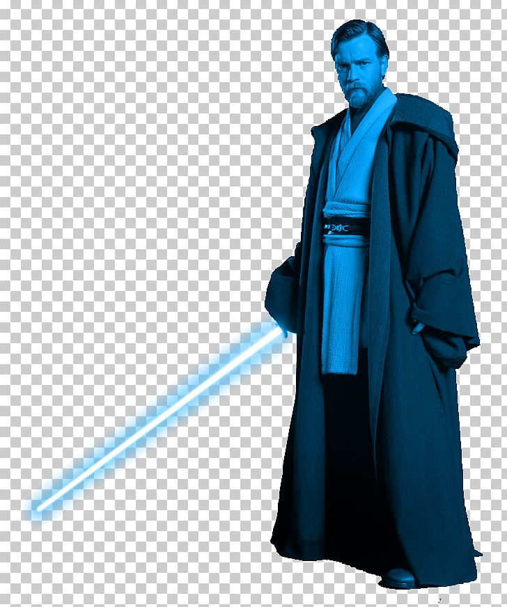 Obi-Wan Kenobi Anakin Skywalker Star Wars: The Clone Wars Jedi Wookieepedia PNG, Clipart, Costume, Electric Blue, Ewan Mcgregor, Fictional Character, Obi  Free PNG Download