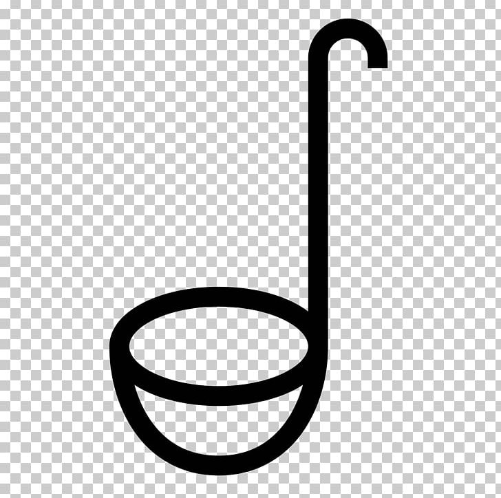 Ladle Cutlery Spoon Kitchenware Computer Icons PNG, Clipart, Area, Bathroom Accessory, Black And White, Computer Icons, Cutlery Free PNG Download