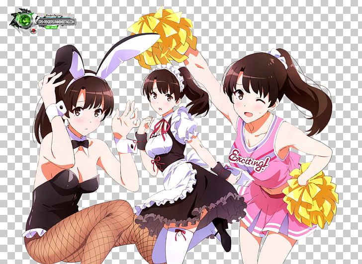 Saekano: How To Raise A Boring Girlfriend Collectible Card Game Anime Natural Rubber Mat PNG, Clipart, Anime, Artwork, Black Hair, Brown Hair, Bushiroad Free PNG Download