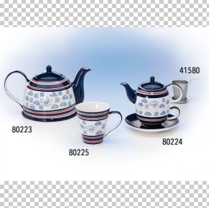 Tea Set Kettle Porcelain Coffee Cup PNG, Clipart, Ceramic, Cobalt Blue, Coffee Cup, Coffee Illustration, Cookware And Bakeware Free PNG Download