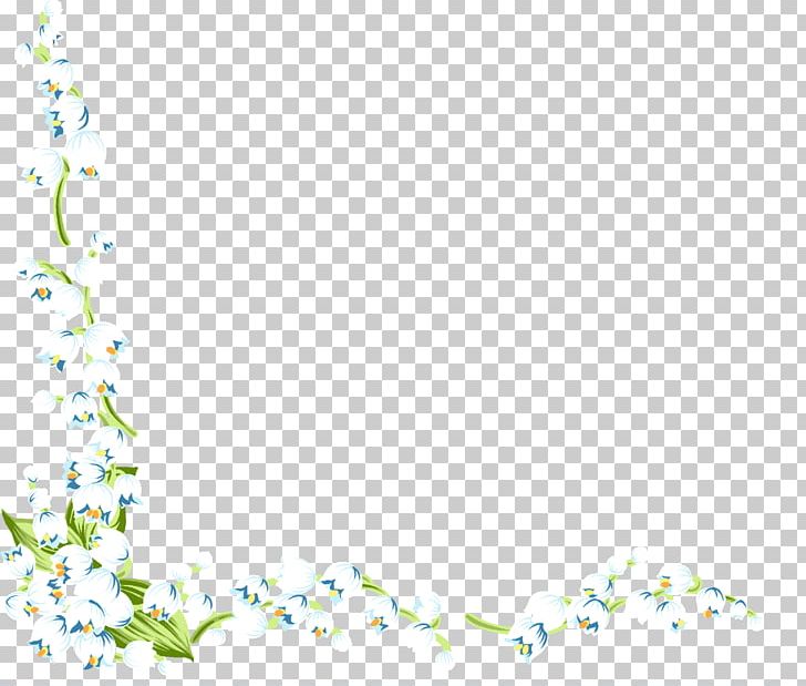 Lily Of The Valley Flower Suzu Orchids Plant PNG, Clipart, Area, Border, Branch, Computer Wallpaper, Desktop Wallpaper Free PNG Download