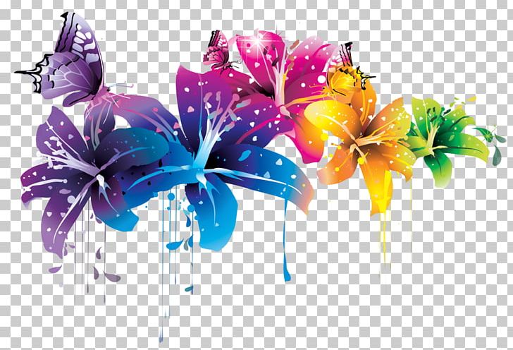 Flower PNG, Clipart, Artistic, Butterfly, Color, Cut Flowers, Encapsulated Postscript Free PNG Download