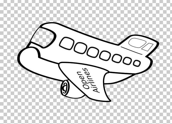 Airplane Drawing PNG, Clipart, Airplane, Angle, Area, Black, Black And White Free PNG Download