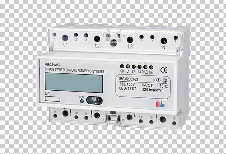 Electricity Meter Kilowatt Hour Three-phase Electric Power DIN Rail PNG, Clipart, Ampere, Automatic Meter Reading, Circuit Component, Electrical Wires Cable, Electricity Free PNG Download