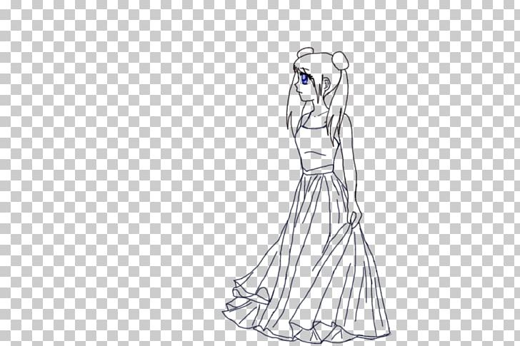 Finger Gown Drawing Line Art Sketch PNG, Clipart, Arm, Artwork, Black And White, Cartoon, Character Free PNG Download