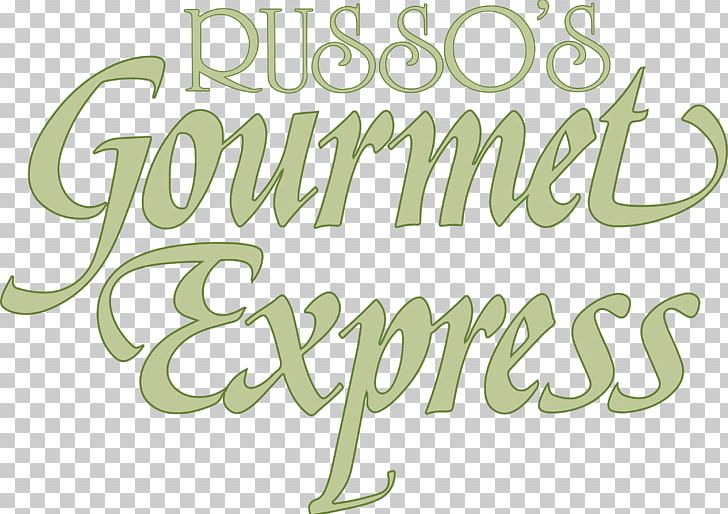 Logo Brand Green Russo's Gourmet Express Font PNG, Clipart,  Free PNG Download