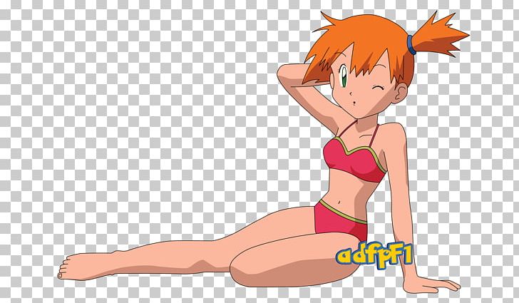 imgbin.com Misty Bikini Swimsuit Pokémon X And Y PNG, Clipart, Arm, Bar.