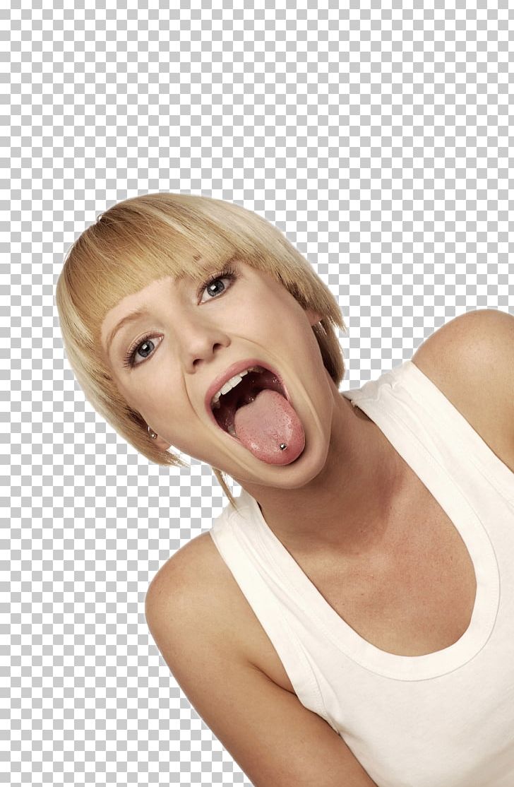 Tongue Disease Saliva Mouth Health PNG, Clipart, Arm, Beauty, Blond, Brown Hair, Cheek Free PNG Download