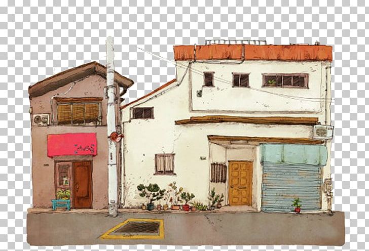 Drawing Architecture Watercolor Painting Concept Art Illustration PNG, Clipart, Architectural Drawing, Background White, Black White, Building, Elevation Free PNG Download