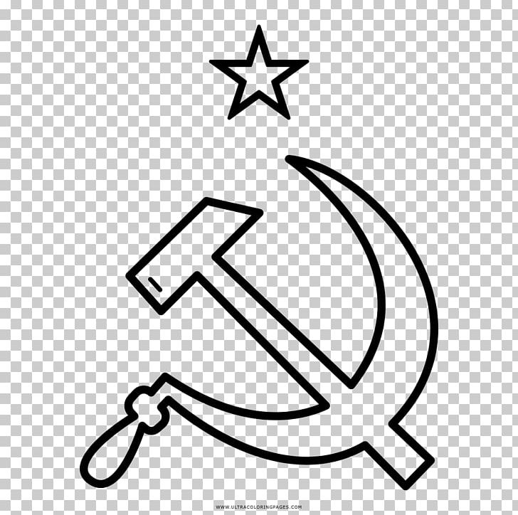 Hammer And Sickle PNG, Clipart, Angle, Area, Black And White, Coloring Book, Diagram Free PNG Download