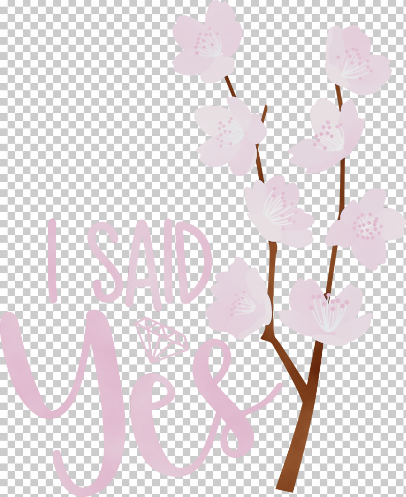 Floral Design PNG, Clipart, Floral Design, Flower, I Said Yes, Logo, Paint Free PNG Download