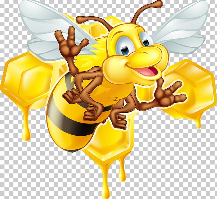 Honey Bee Illustration PNG, Clipart, Carnivoran, Cartoon, Computer Wallpaper, Creative Market, Encapsulated Postscript Free PNG Download